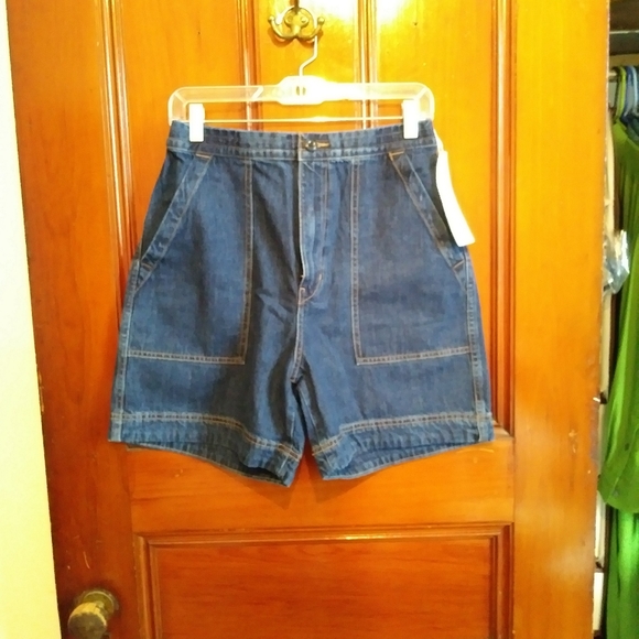 Nwt Uniqlo U Denim Relaxed Shorts 